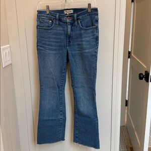 Madewell Mid-Rise Kick Out Jeans - Blue